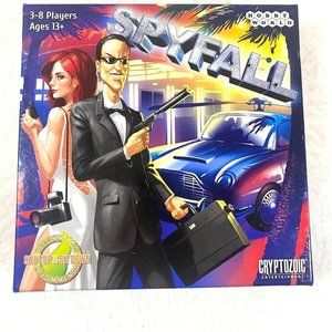 Spyfall Party Game Board Game Cryptozoic Entertainment 2014 Bluffing Deduction